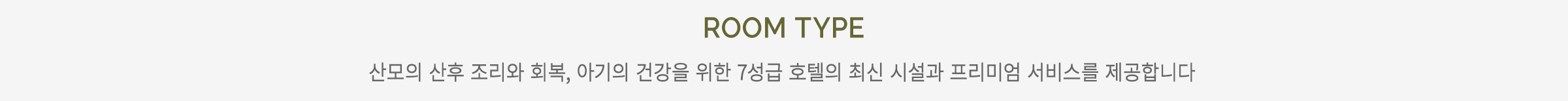 ROOM TYPE
